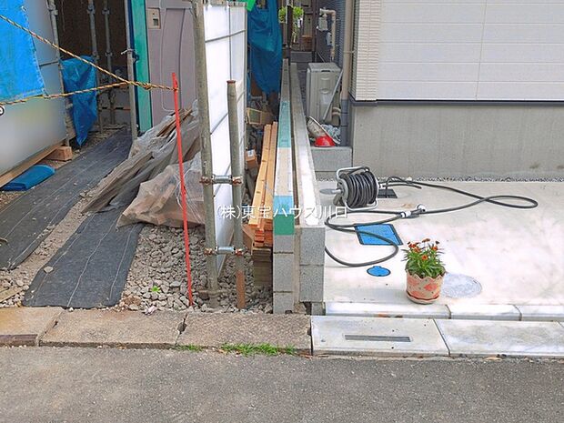 前面道路含む現地