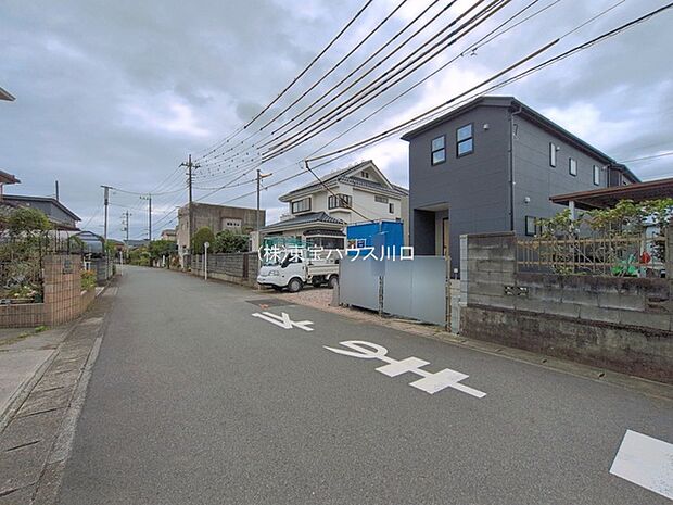 前面道路含む現地