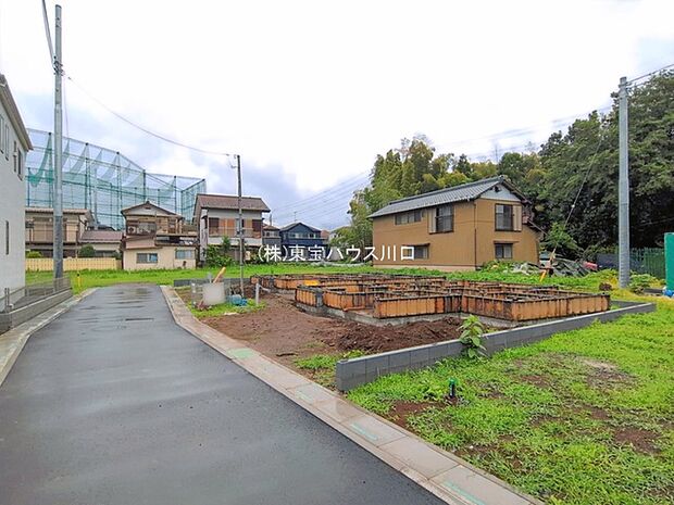 前面道路含む現地