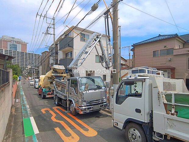 前面道路含む現地