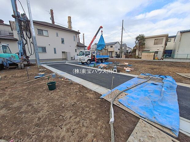 前面道路含む現地