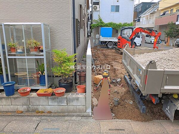 前面道路含む現地