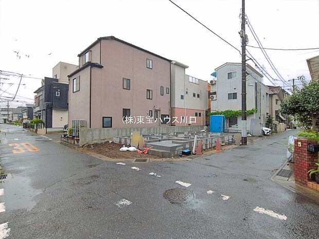 前面道路含む現地