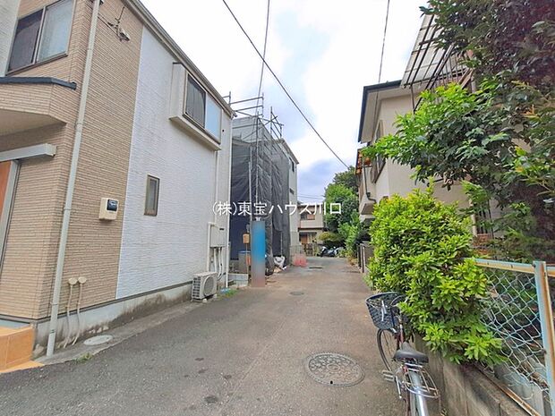 前面道路含む現地