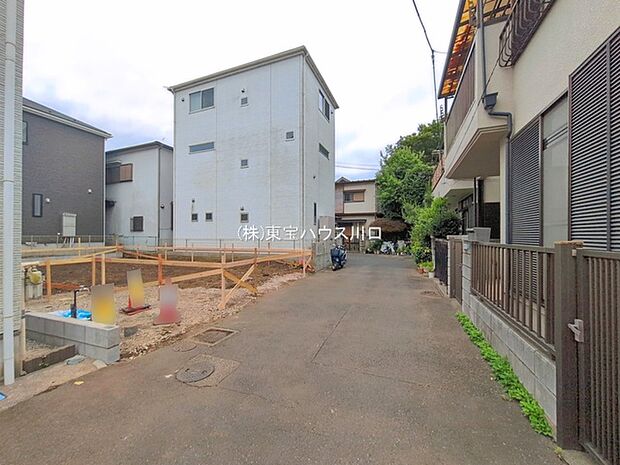 前面道路含む現地