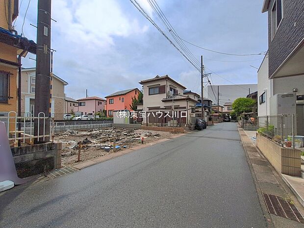 前面道路含む現地