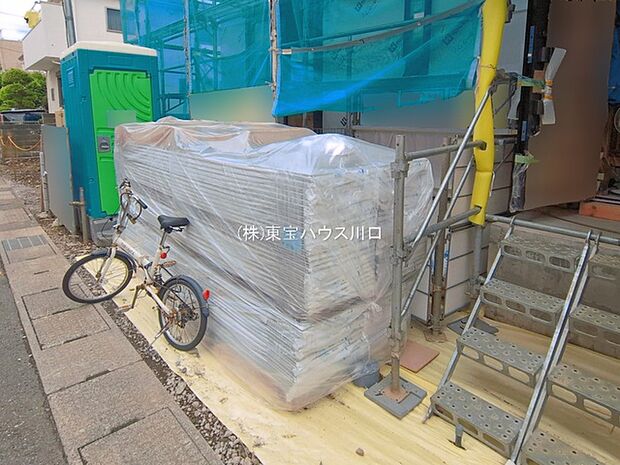 前面道路含む現地