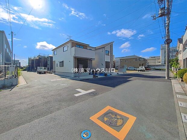 前面道路含む現地