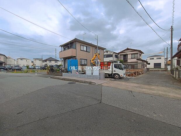 前面道路含む現地