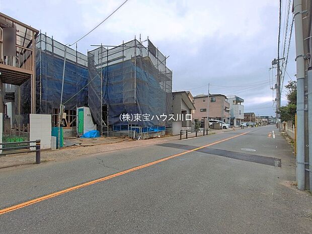 前面道路含む現地