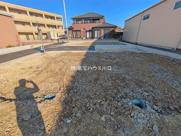 前面道路含む現地