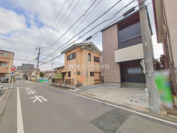前面道路含む現地