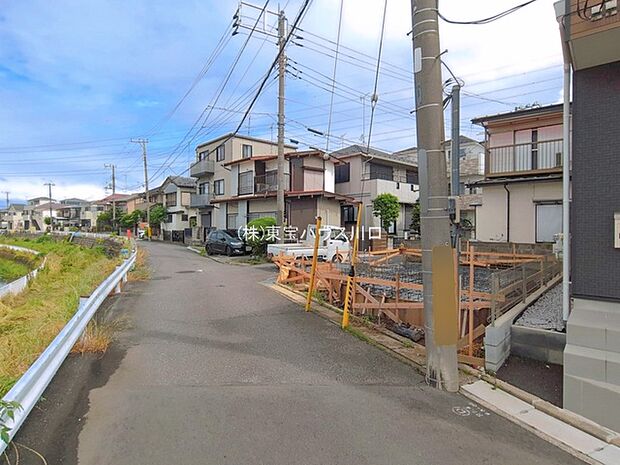 前面道路含む現地