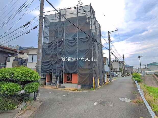 前面道路含む現地