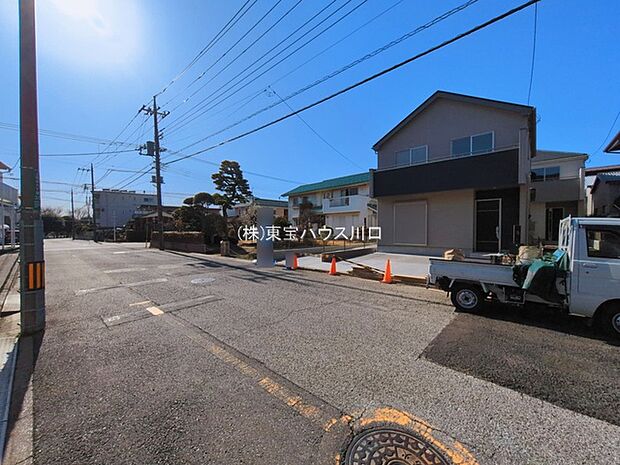 前面道路含む現地