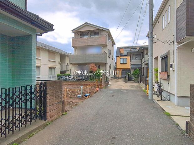 前面道路含む現地