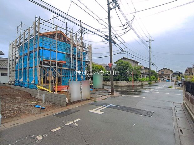 前面道路含む現地
