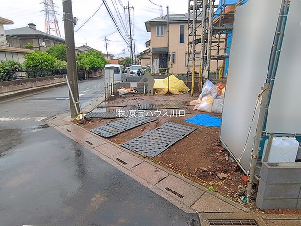 前面道路含む現地