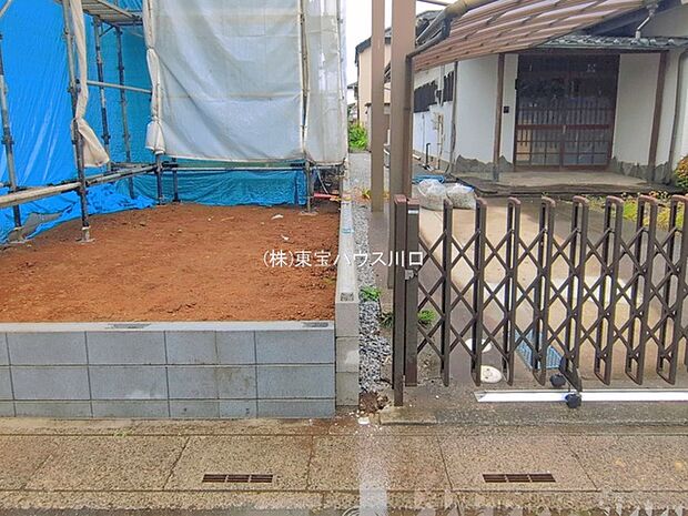 前面道路含む現地