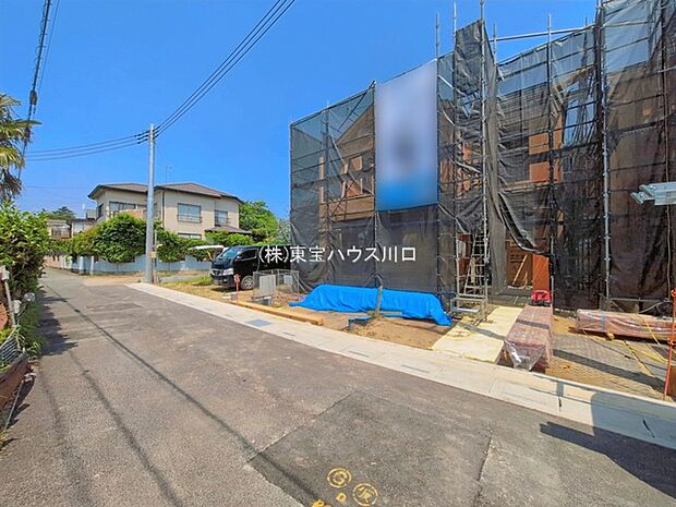 前面道路含む現地