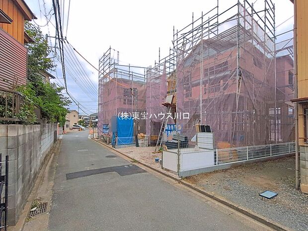 前面道路含む現地