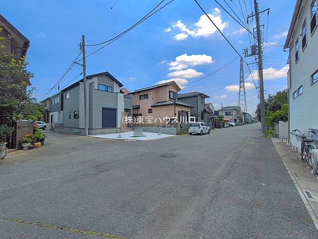 前面道路含む現地