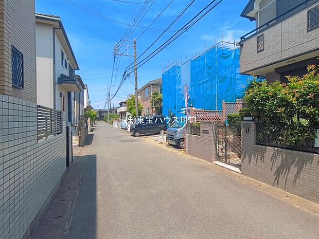 前面道路含む現地