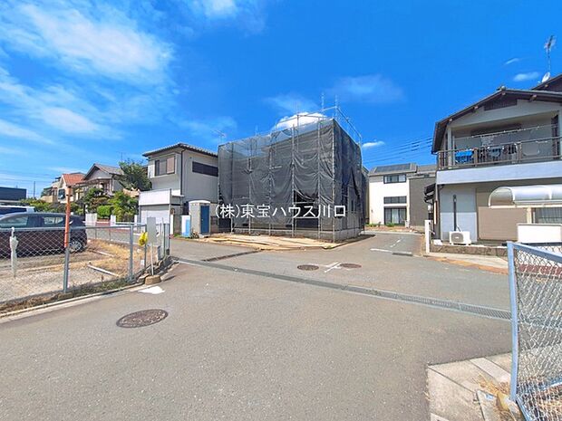 前面道路含む現地