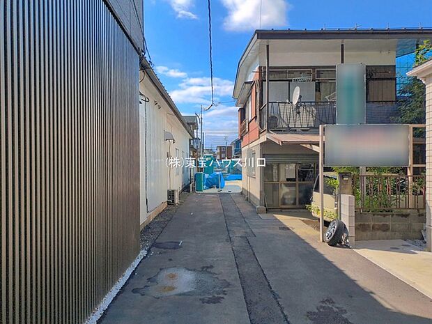 前面道路含む現地