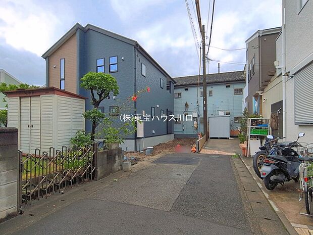 前面道路含む現地