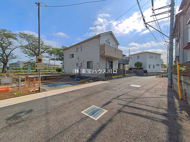 前面道路含む現地