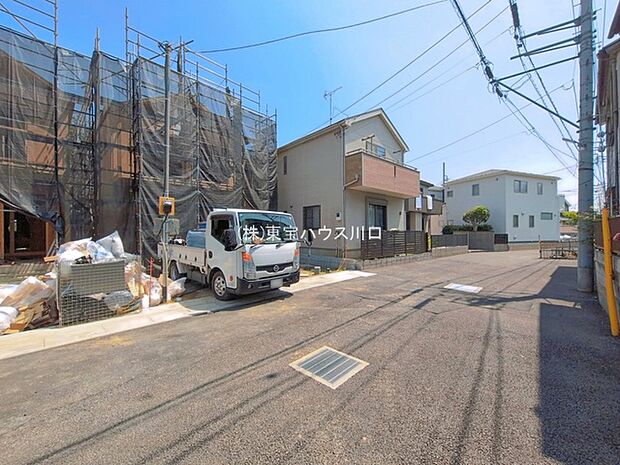 前面道路含む現地