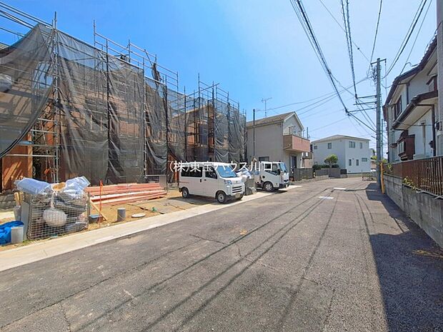 前面道路含む現地