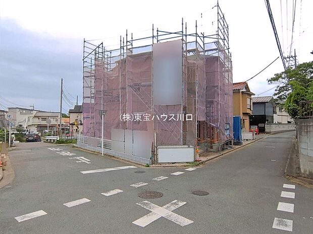 前面道路含む現地