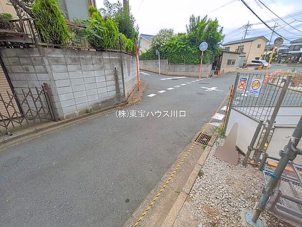 前面道路含む現地
