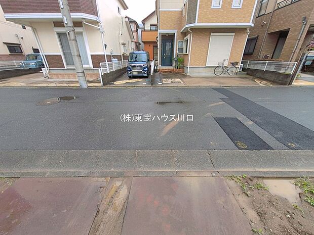 前面道路含む現地