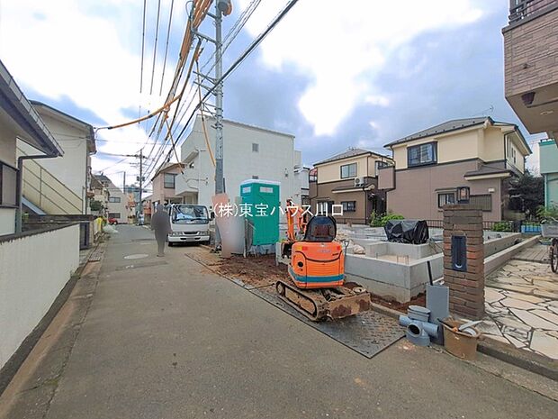 前面道路含む現地