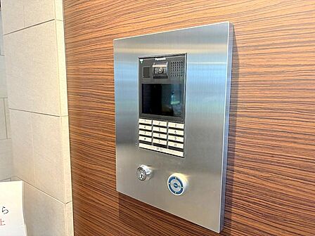 オートロックがある安心感。