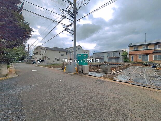 前面道路含む現地