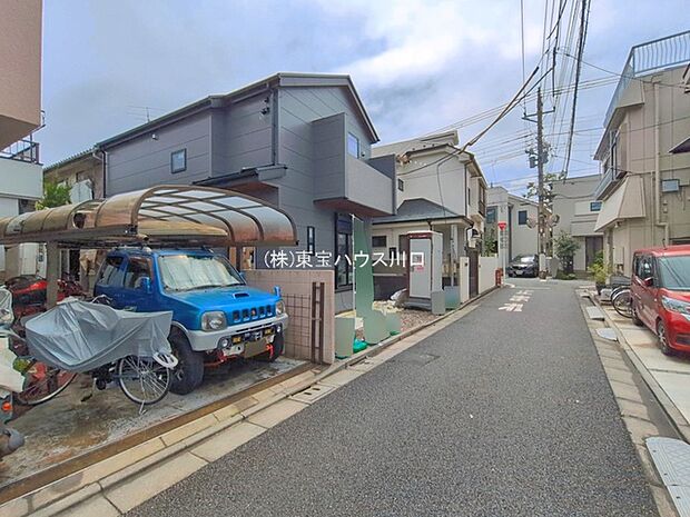 前面道路含む現地