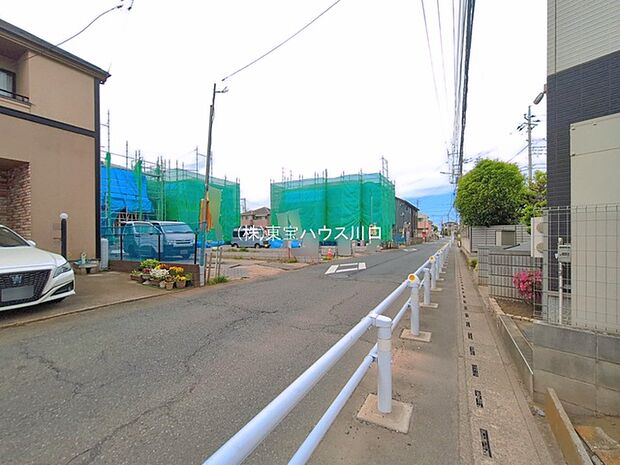 前面道路含む現地