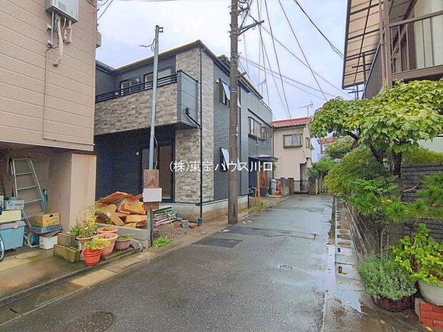 前面道路含む現地