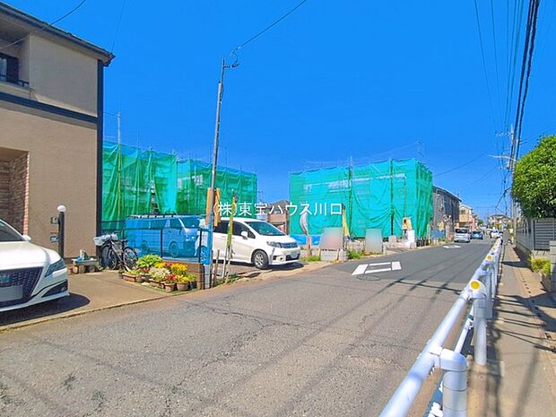 前面道路含む現地