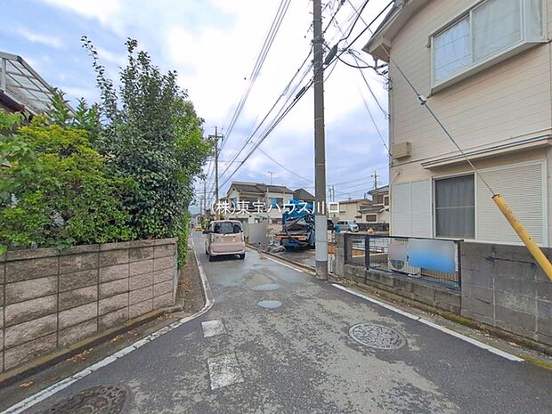 前面道路含む現地