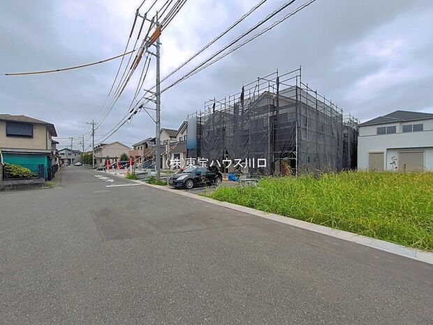 前面道路含む現地