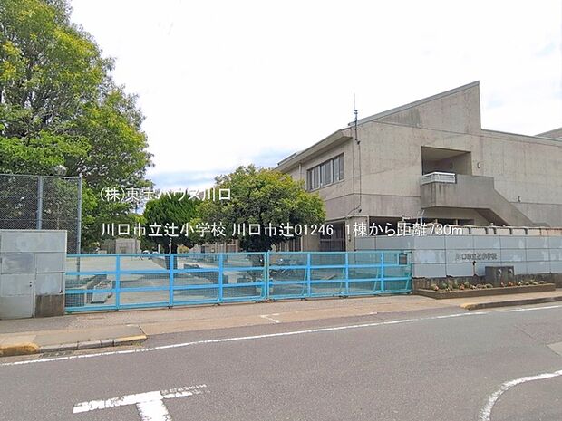 川口市立辻小学校 730m