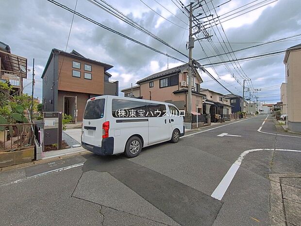 前面道路含む現地