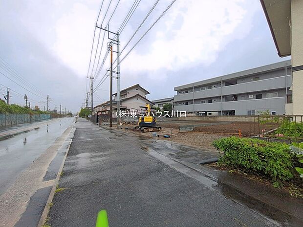 前面道路含む現地