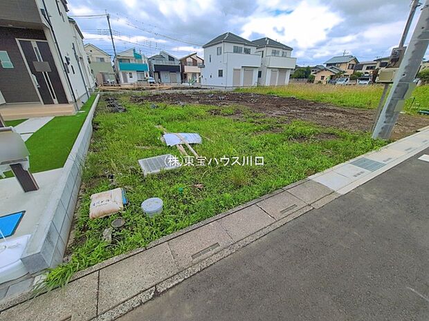 前面道路含む現地