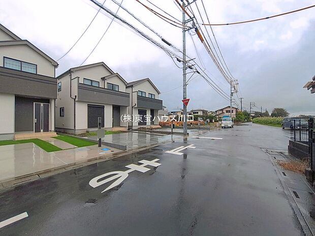 前面道路含む現地